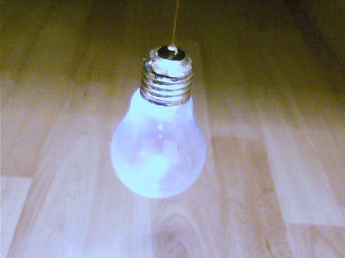 LED an.