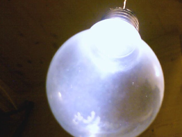 LED an.